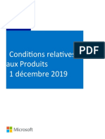 MicrosoftProductTerms (WW) (French) (December2019) (CR)