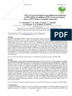 L'effet de L'ajout Du PET Sur Les Performances Mécaniques Des Matériaux Composites Mortier-PET PDF