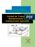 UT 4 Mantenimiento de Instalaciones Agrícolas PDF