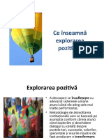 Ce Inseamna Explorarea Pozitiva