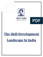 The Skill Development Landscape in India