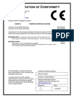 C200610 FT 3000 Tamper Expansion CE DoC 2008-02-05 PDF