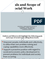 7.3 Goals and Scope of Social Work