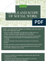 Goals and Scope of Social Work