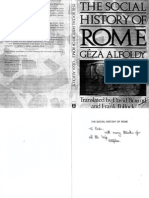 Alfoldi, Geza - Social History of Rome