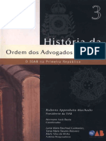 Volume 03 - Historia da OAB - 0 I0AB na Primeira Republica.pdf
