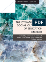 (Education, Economy and Society) Jan Germen Janmaat, Marie Duru-Bellat, Philippe Méhaut, Andy Green - The Dynamics and Social Outcomes of Education Systems (2013, Palgrave Macmillan) PDF