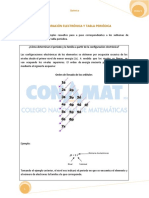 Ejemplos de Configuraciã N Electrã Nica y Tabla Periã Dica