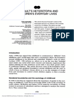 Focuauclt Heterotophian and Children Every Day Life