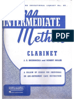 Clarinet Rubank Intermediate Method PDF