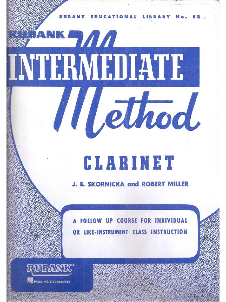 Rubank Intermediate Method PDF PDF Archivo de computadora