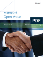 Microsoft Open Value: Program Guide