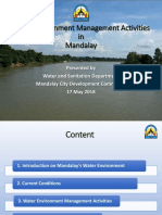 Water Environment Management in Mandalay City