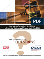 FAQ IT Act 2000 and Amendments 2008 PDF