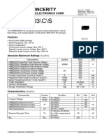 HMBD2003 Diode Spec Sheet