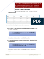 Tablas de frecuencia de datos de la Universidad Nacional Jorge Basadre Grohmann-Tacna