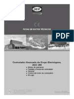 AGC 200 Data Sheet (DEIF CAT) PDF