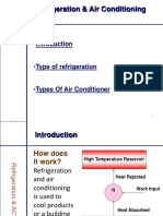Refrigeration & Air Conditioning: - Introduction