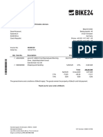 Reverse Invoice: Bike24 GMBH Breitscheidstr. 40 01237 Dresden Germany Invoice Address