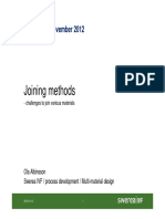 Semcon Lightweight Seminar - SwereaIVF - Joining Methods PDF