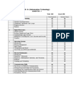 B. SC (Information Technology) - Syllabus Final