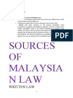 Tutorial Malaysian Legal Sytem