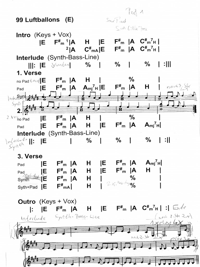 99-luftballons-chords