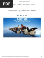 Self Reliance Plan | PDF | Family | Individualism