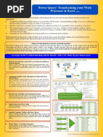 Power Query-Transforming Work Processes Using Excel P