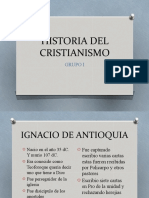 Diapositivas de Historia Del Cristianismo