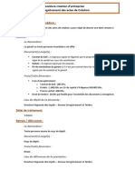 Enregistrement Actes Creation 3 PDF