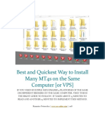 Best and Quickest Way To Install Many MT4s On The Same Computer (Or VPS)