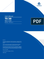 TEMSA TS-30 User Manual