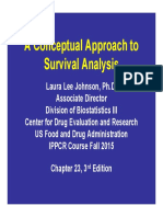 A Conceptual Approach To Survival Analysis