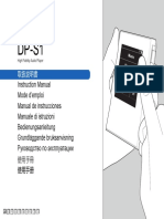 Onkyo DP-S1 Manual