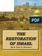 The Restoration of Israel - Dr. Peter S. Ruckman 18 Pgs