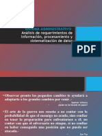 SISTEMA ADMINISTRATIVO -SISTEMA CONTABLE 