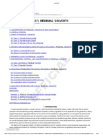 USP42NF37 Residual Solvents (Chapter 467)