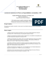 Obtén Licencia Instructor Tierra Aeronáutica - IET