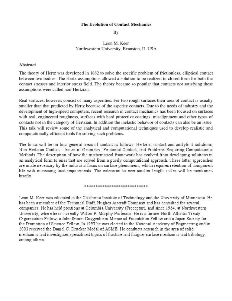 Abstract Keer 2007 | PDF | Science And Technology | Science