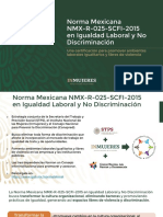 Norma Mexicana IGUALDAD LABORAL PDF
