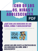 Derecho de Los Niños, Niñas y Adolescentes