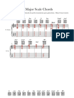 G Major Scale Chords PDF