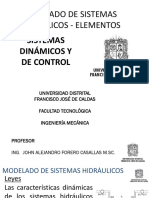 Presentacion MODELADO DE SISTEMAS HIDRAULICOS - ELEMENTOS