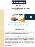 TEMA VI. El Impacto de La Inflación en Los Estados Financieros