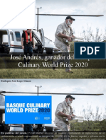 Eustiquio José Lugo Gómez - José Andrés, Ganador Del Basque Culinary World Prize 2020