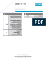 AC Fluid Gearbox 100 Datasheet