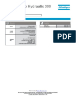 AC Hydraulic 300 Datasheet