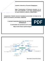 Mapa Mental Bases Epistemológicas PDF