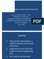 Thayer, Code of Conduct in the South China Sea
